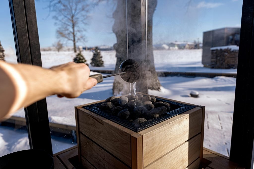 sauna stones